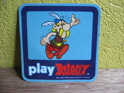 Asterix autocollant play - asterix,