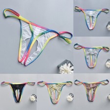 Men's Open Penis Hole Thong