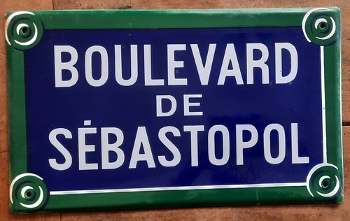 Ancienne plaque émaillée
