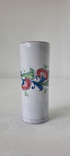 Vase tube rouleau - tube, grès