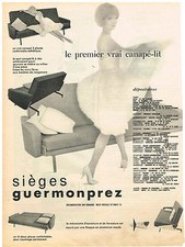 PUBLICITE ADVERTISING  1960