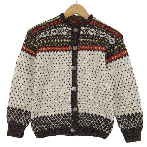 Veste tricot nordique - veste, en