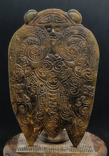 Ancienne sculpture jade - ancienne, en