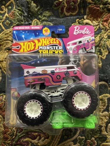 Hot wheels monster - hot, pink