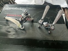 Campagnolo , dérailleur avant et manettes de vitesses, 1970 vintage eroica 