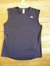 Débardeur noir Kalenji homme