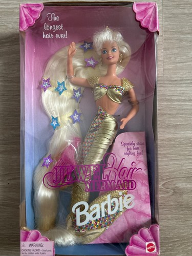 Poupée barbie ancienne jewel - poupée,
