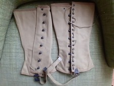 Paire de guêtres us américain bon état ww2