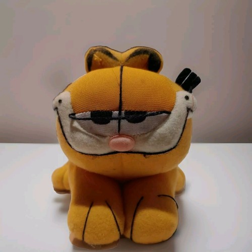 Vintage garfield plush stuffed - garfield,