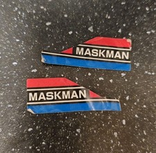 Autocollants d'époque maskman