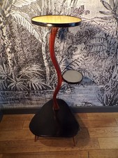 Selette PORTE PLANTE VINTAGE FORMICA 3 PLATEAU-DESIGN 50-60