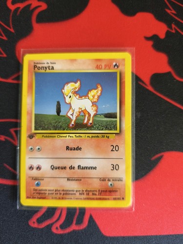 Carte pokemon ponyta 102 - ponyta, 60/102