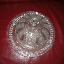 PLAT A OFFRANDES VERRE AVEC SA CLOCHE JUDAISME JUDAICA ETOILE DAVID SALOMON