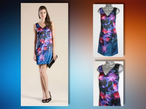 Monsoon multi floral amaryllis - multi,