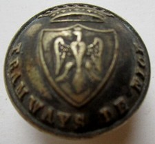 Bouton bombé en métal