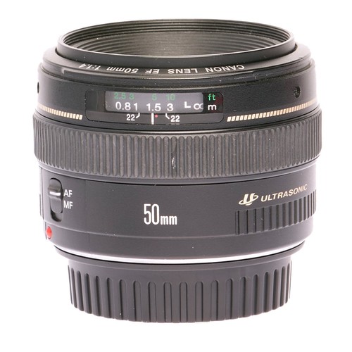 Objectif canon 1 4 - ef, 50
