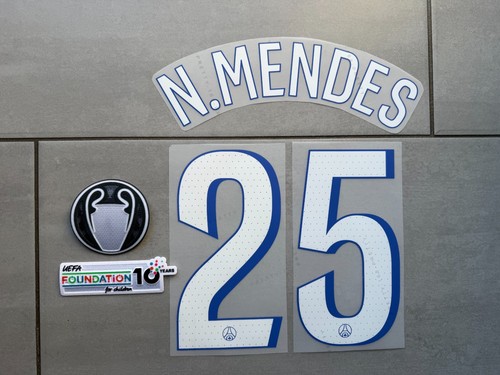 Flocage nuno mendes psg - nuno, #25