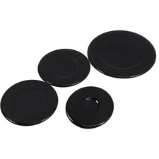  4 Pcs Couverture De Feu Poêle Chapeau Brûleur Cuisinière À Gaz Bouchons