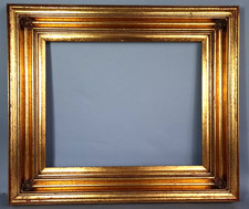 Cadre moderne style antique 57x49 cm, feuillure: 41x33 cm 6F bois doré C766