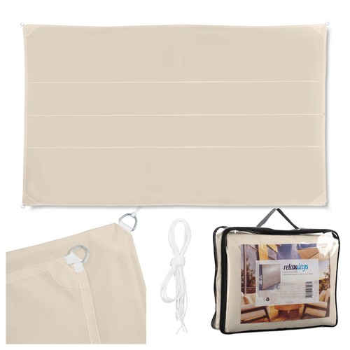 Voile ombrage rectangle - voile, d’ombrage