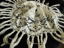 Dentelle ancienne bas - , de
