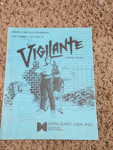 Data east vigilante arcade - vigilante,