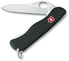 Victorinox - Couteau Suisse Sentinel Noir One Hand Clip 4 Fonctions - 0.8416.M3