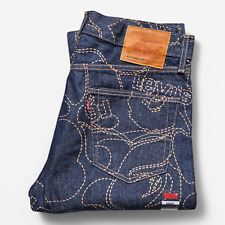 New A Bathing Ape BAPE x Levi's 501 '93 Camo Denim Jeans SS21