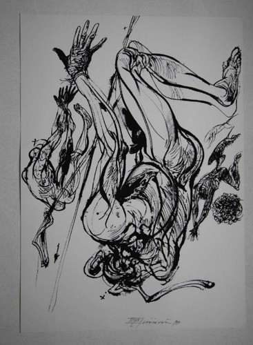 Lithographie originale signée - lithographie,