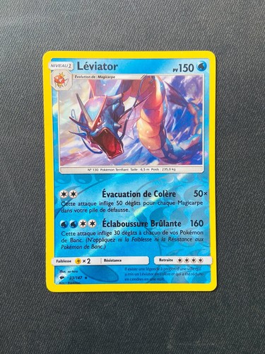 Carte pokémon leviator 147 - pokémon,