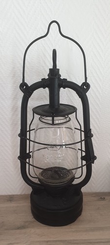 Lampe tempéte noire bon - lampe,