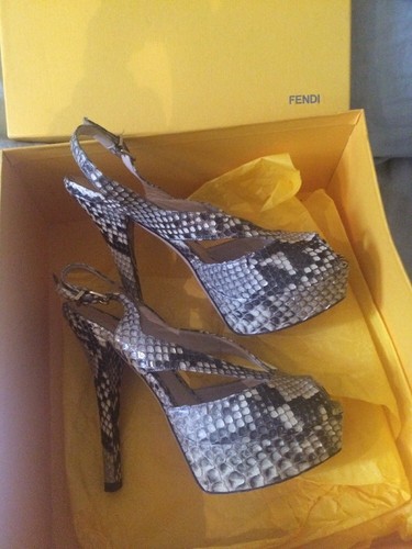 Escarpins python fendi - ,