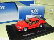 RENAULT ALPINE A310 V6 PACK GT Rouge UNIVERSAL HOBBIES 