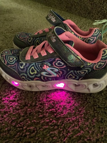 Skechers heart lights unisex - heart,