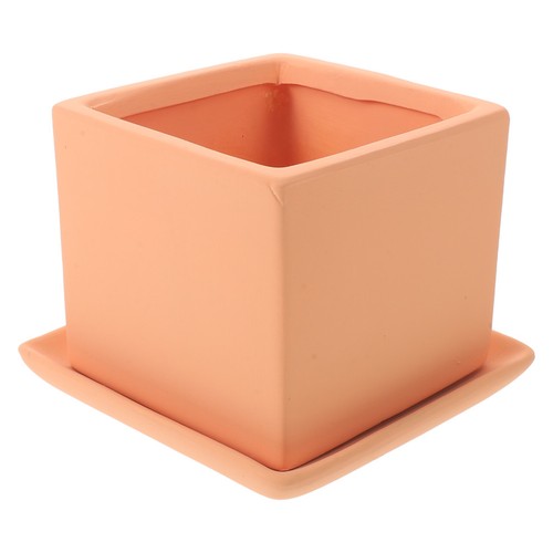 Pot fleur carré en - de,
