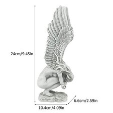 Statue statuette   d'ange en