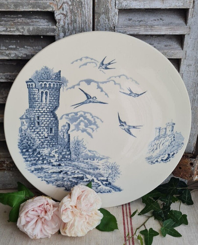 Ancienne grande assiette - grande,