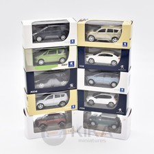 Lot de 10 miniatures Peugeot