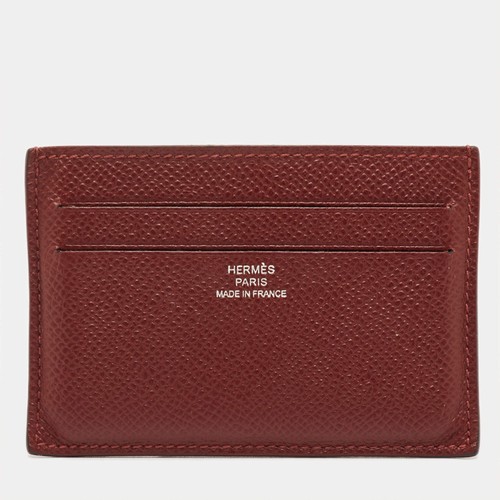 Porte cartes hermes sienna - porte-cartes,