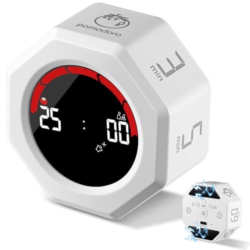 Minuteur pomodoro rechargeable - minuteur,