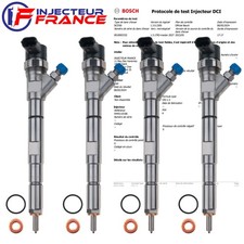 4x 0445110186 Injecteur Bosch Hyundai Kia 2.5 Crdi 0445110279 33800 4A100