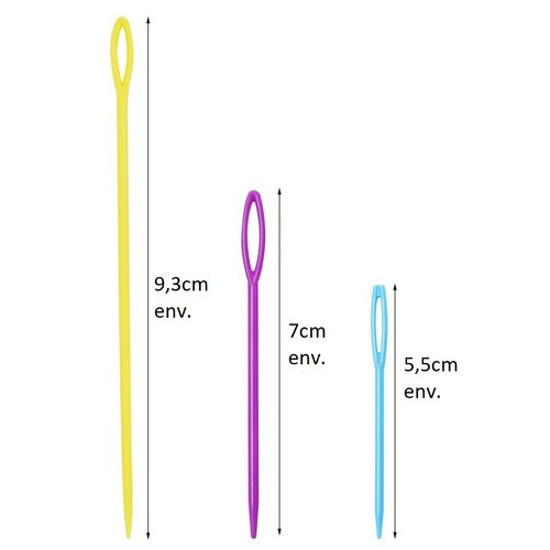 Lot aiguille taille - 3,