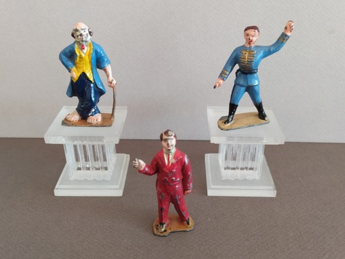 Personnages plomb creux - plomb,