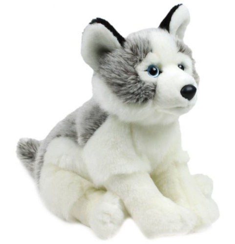 Wwf peluche husky 23cm - peluche,
