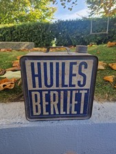 Bidon huile BERLIET deco garage station service camion