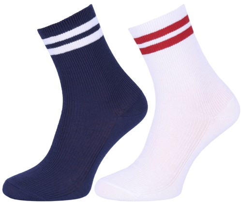 Chaussettes hautes blanches - , et