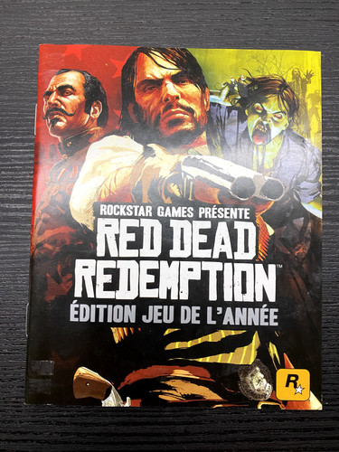 Notice seule red dead - notice,