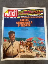 PARIS MATCH n°1264 28/7/73 GENDARME A ST-TROPEZ NORMA LEVY CAROLINE MONACO K56