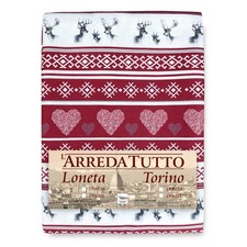 SERVIETTE HOUSSE DE MEUBLE GRAN SCARF BEDSPREAD housse de canapé CERVINO ROUGE b