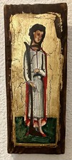Icône peinture sur panneau - peinture,